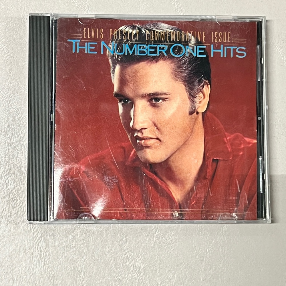 The Number One Hits CD - Red Cover Elvis Presley